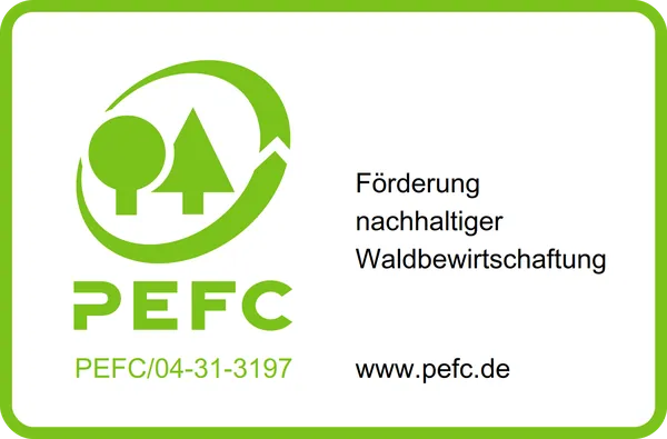 PEFC-Label von Gaigher + Penn